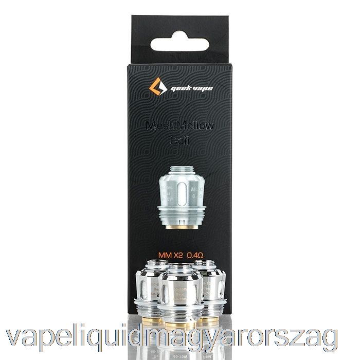 Geek Vape Meshmellow Mm Cseretekercsek 0,4 Ohm Mm X2 Meshmellow Tekercsek Vape E Cigi